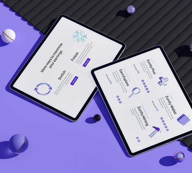 Financial & Wallet Website Design